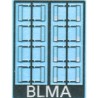 BLMA/ATLAS 64 - DIESEL LOCOMOTIVE WIND DEFLECTORS - N SCALE