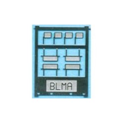 BLMA/ATLAS 65 - DIESEL LOCOMOTIVE REAR VIEW MIRRORS - N SCALE