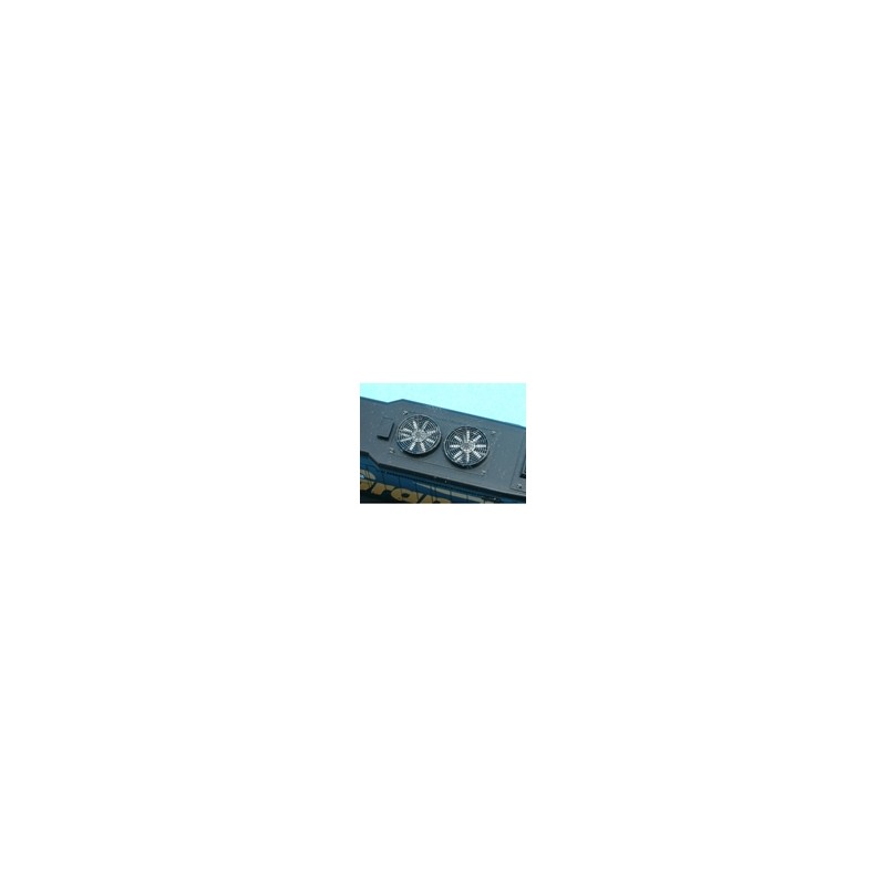 BLMA/ATLAS 81 - DIESEL LOCOMOTIVE 48" FAN GRILL WITHOUT CENTRE PLATE - 8 BLADE - N SCALE