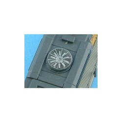 BLMA/ATLAS 82 - DIESEL LOCOMOTIVE 48" FAN GRILL WITHOUT CENTRE PLATE - 10 BLADE - N SCALE