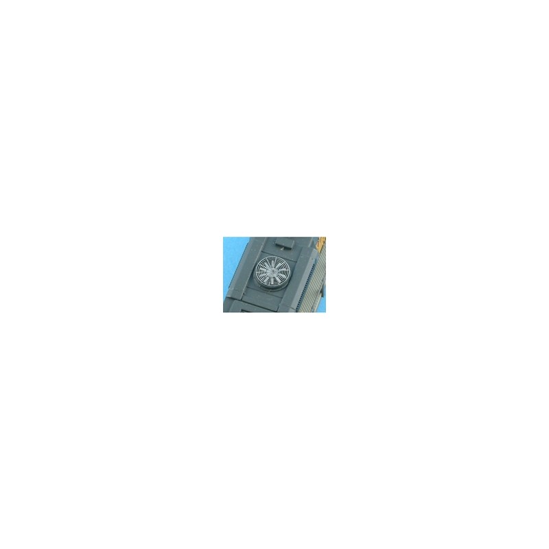 BLMA/ATLAS 82 - DIESEL LOCOMOTIVE 48" FAN GRILL WITHOUT CENTRE PLATE - 10 BLADE - N SCALE