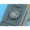 BLMA/ATLAS 82 - DIESEL LOCOMOTIVE 48" FAN GRILL WITHOUT CENTRE PLATE - 10 BLADE - N SCALE