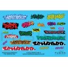 FUSION FSG-GRAFF101-160 - GRAFFITI SET 2 - N SCALE