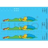 FUSION FSG-GRAFF105-160 - TTGX NS 698143 AUTORACK MARGE SIMPSON GRAFFITI - N SCALE