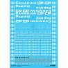 FUSION FSG-CP1010-48 - CANADIAN PACIFIC SD/GP ECO UNITS - O SCALE