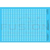 FUSION FSG-FRA102-87 - FRA WHITE SILL DASH STRIPES - HO SCALE