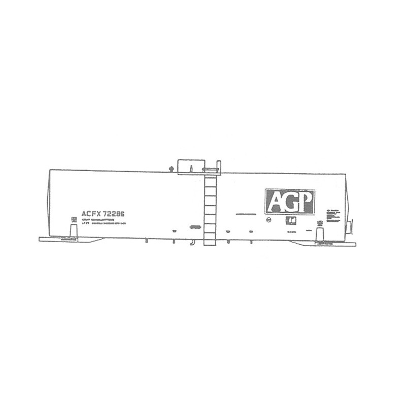 ISP 260-006 - AG PROCESSING TANK CAR - HO SCALE