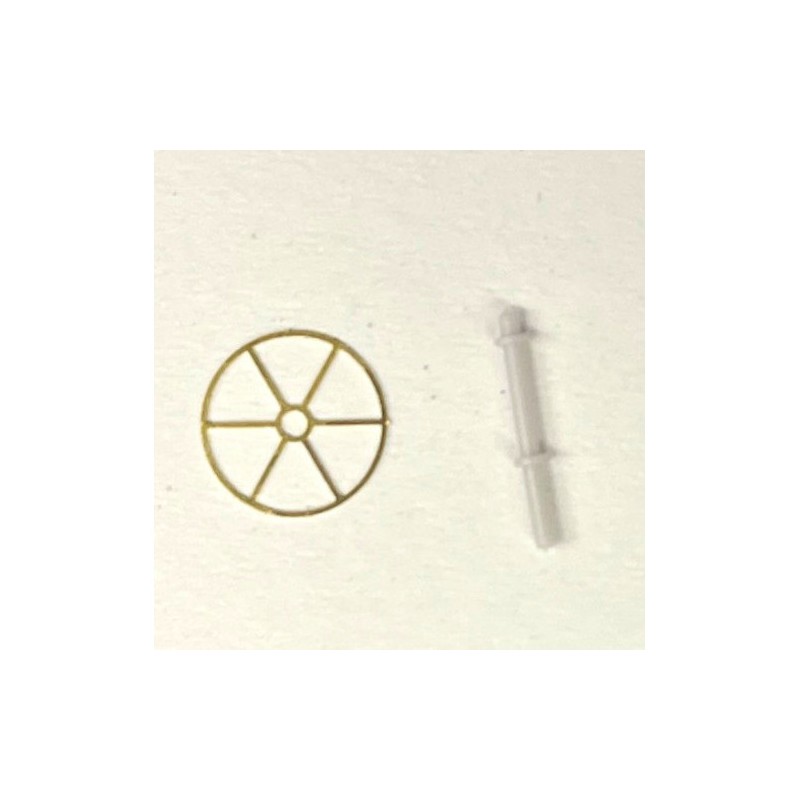 CAL-SCALE 190-762 - DIESEL LOCOMOTIVE WAGON WHEEL ANTENNA -  HO SCALE