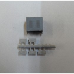 CAL-SCALE 190-707 - BOSTON & MAINE DIESEL LOCOMOTIVE ELECTRICAL BOX -  HO SCALE