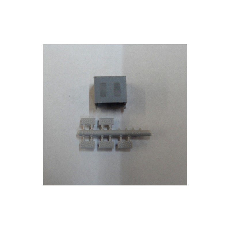 CAL-SCALE 190-707 - BOSTON & MAINE DIESEL LOCOMOTIVE ELECTRICAL BOX -  HO SCALE