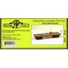 DURANGO PRESS DP-53 - WESTSIDE LUMBER FLAT CAR WITH ROTTED BOARDS - HOn3 SCALE