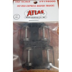ATLAS 9198000 - REA EXPRESS REEFER TRUCKS - HO SCALE