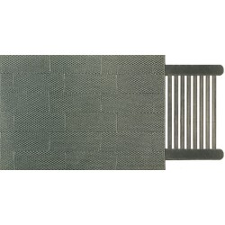 WILLS SSMP222 - MATERIALS SHEET - CHEQUER PLATE - HO SCALE