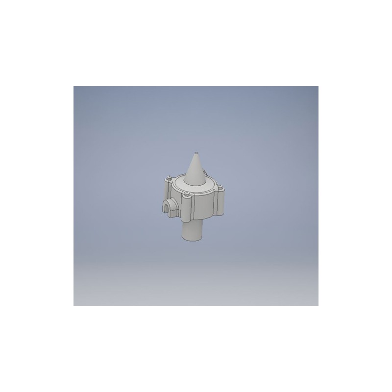 CAL-SCALE 190-708 - DIESEL LOCOMOTIVE WHIP ANTENNA BASE - SOUTHERN PACIFIC -  HO SCALE