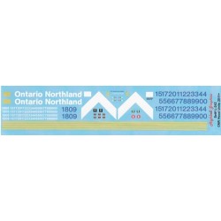 HIGHBALL L-242 ONTARIO NORTHLAND DIESEL LOCOMOTIVE - HO SCALE