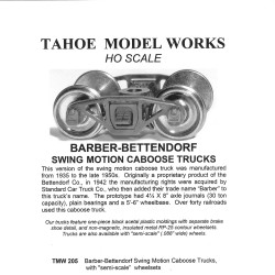 TMW205 - BARBER-BETTENDORF...