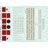 MICROSCALE DECAL 48-616 - CANADIAN NATIONAL STEAM LOCOMOTIVE - O SCALE