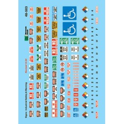 thumbnail image 2 of Microscale HO Decal MC-5002 – Consolidated Lube Plates Data, COTS Single Panels 2 of 5