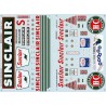 MICROSCALE DECAL 48-552 - SINCLAIR SERVICE STATION - O SCALE