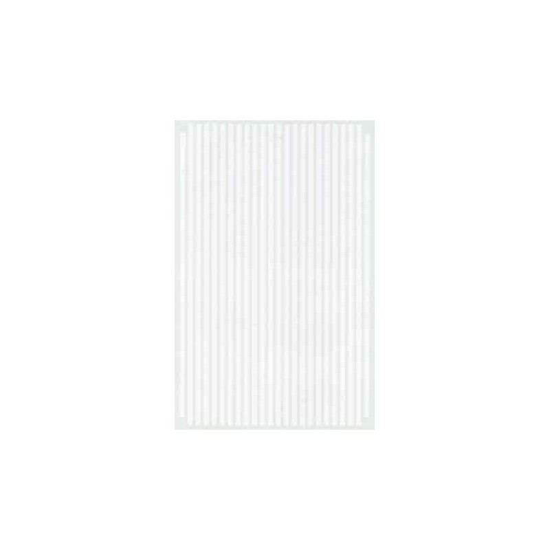 MICROSCALE DECAL PS-1-1/8 - WHITE 1/8" STRIPES