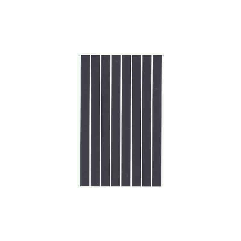 MICROSCALE DECAL PS-2-1/2 - BLACK 1/2" STRIPES
