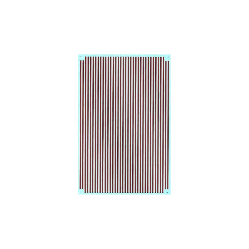 MICROSCALE DECAL PS-5-1/16 - RED 1/16" STRIPES
