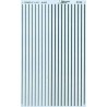 MICROSCALE DECAL 91102 - 3" & 4-3/4" BLACK STRIPES - HO SCALE