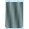 MICROSCALE DECAL 91142 - 6" BLACK STRIPES - HO SCALE