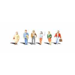 WOODLAND A2730 PAINTED FIGURES - GENERAL PUBLIC - O SCALE