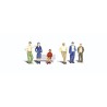 WOODLAND A2732 PAINTED FIGURES - BYSTANDERS - O SCALE
