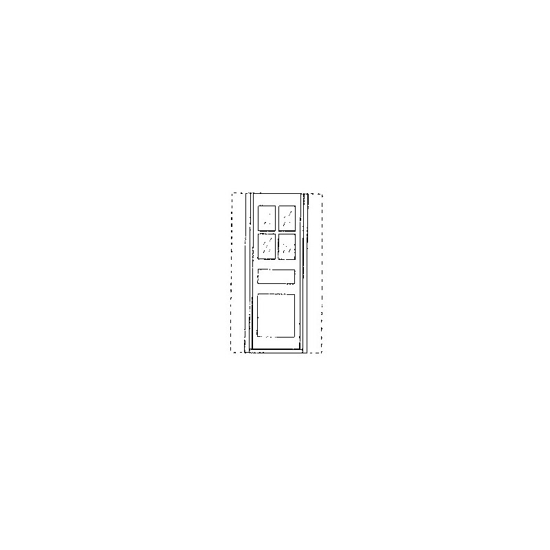 GRANDT LINE 50 - D&RGW CABOOSE DOORS - O SCALE