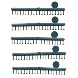 GRANDT LINE 155 - CONICAL HEAD RIVETS - .043" - O SCALE