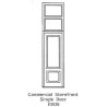 GRANDT LINE 3626 - COMMERCIAL STOREFRONT SINGLE DOOR - O SCALE