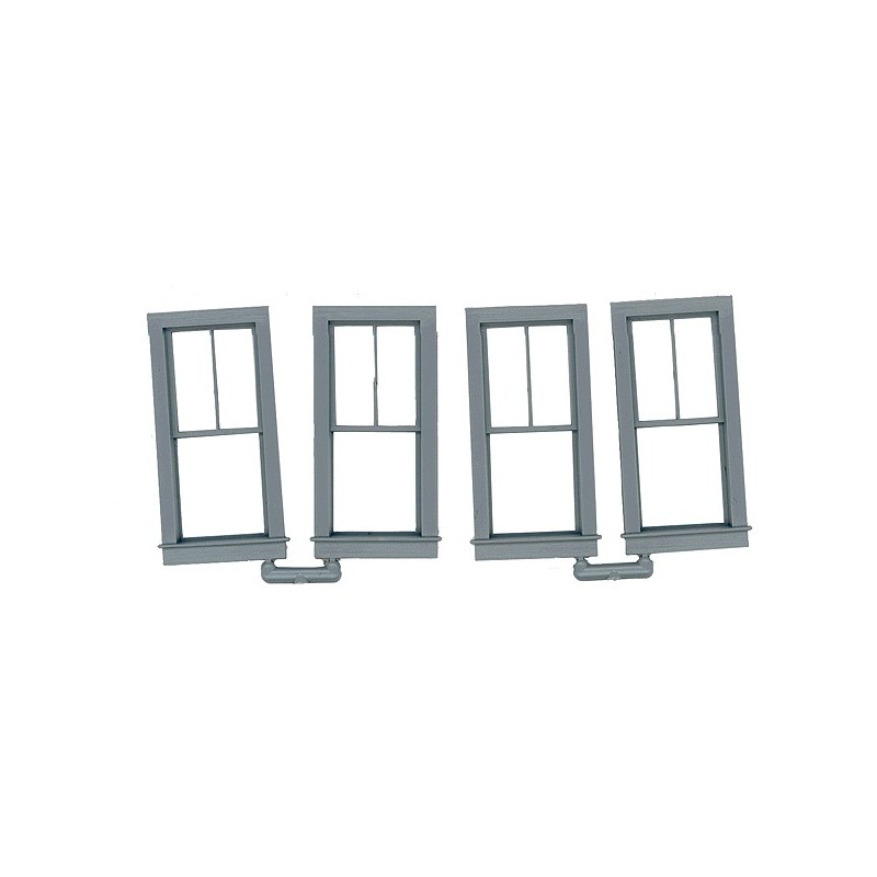 GRANDT LINE 3766 - 28" X 64" 2/1 DOUBLE HUNG WINDOW - O SCALE