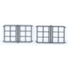 GRANDT LINE 3772 - 48" X 65" 6 PANE MASONRY WINDOW - O SCALE