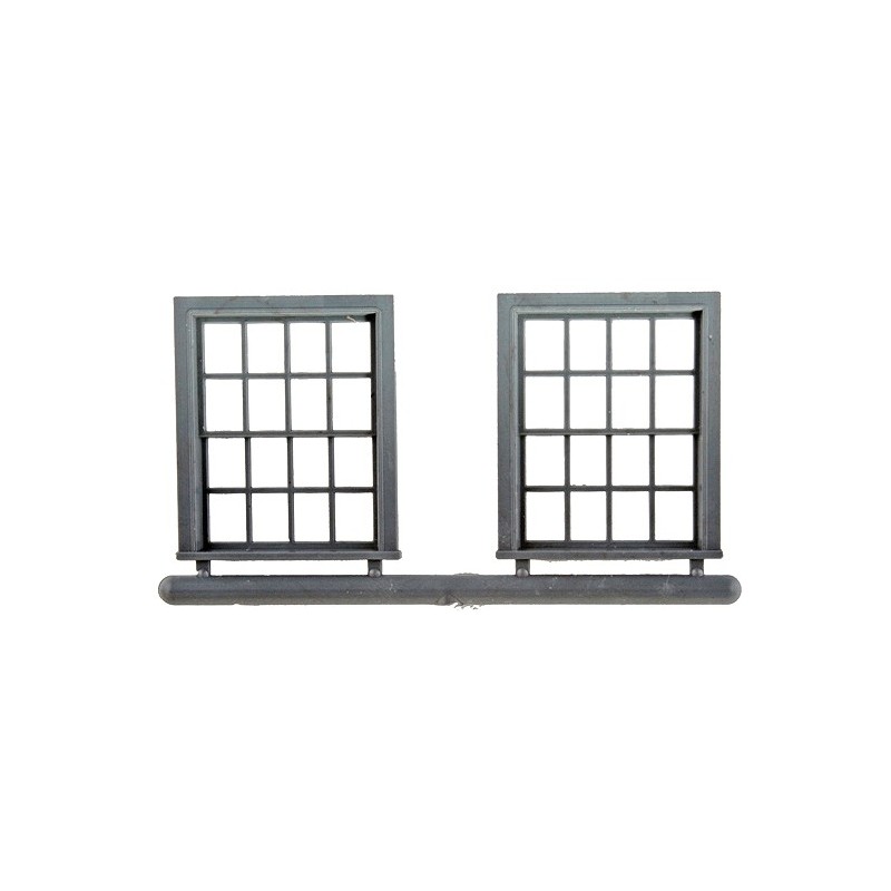 GRANDT LINE 3773 - DOUBLE HUNG WINDOW 8/8 35" X 45" - O SCALE