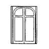 GRANDT LINE 3808 - HALL SCOTT MOTORMAN'S WINDOW - O SCALE