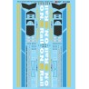 MICROSCALE DECAL 87-1395 - ONTARIO NORTHLAND NEW IMAGE LOCOMOTIVES - HO SCALE