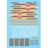 MICROSCALE DECAL 60-397 - FAMILY LINES DIESEL LOCOMOTIVES - N SCALE