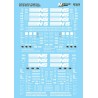 MICROSCALE DECAL 60-574 - NORFOLK SOUTHERN FREIGHT CARS - N SCALE