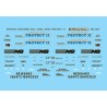 MICROSCALE DECAL 60-4007 - NORFOLK SOUTHERN STEEL COIL CARS - N SCALE