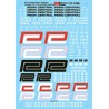 MICROSCALE DECAL 60-1098 - PENN CENTRAL BOXCARS - N SCALE