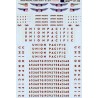 MICROSCALE DECAL 60-109 - UNION PACIFIC DIESEL LOCOMOTIVES - N SCALE