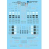 MICROSCALE DECAL 60-527 - MODERN DIESEL DATA - N SCALE