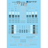 MICROSCALE DECAL 60-527 - MODERN DIESEL DATA - N SCALE