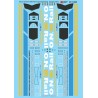 MICROSCALE DECAL 60-1395 - ONTARIO NORTHLAND NEW IMAGE LOCOMOTIVES - N SCALE