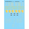 MICROSCALE DECAL 87-725 - ALBERTA COVERED HOPPER - HO SCALE