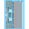 MICROSCALE DECAL 87-362 - AMTRAK DIESEL LOCOMOTIVES - HO SCALE