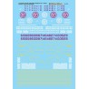 MICROSCALE DECAL 87-774 - ATLANTIC COAST LINE DIESEL LOCOMOTIVES - HO SCALE