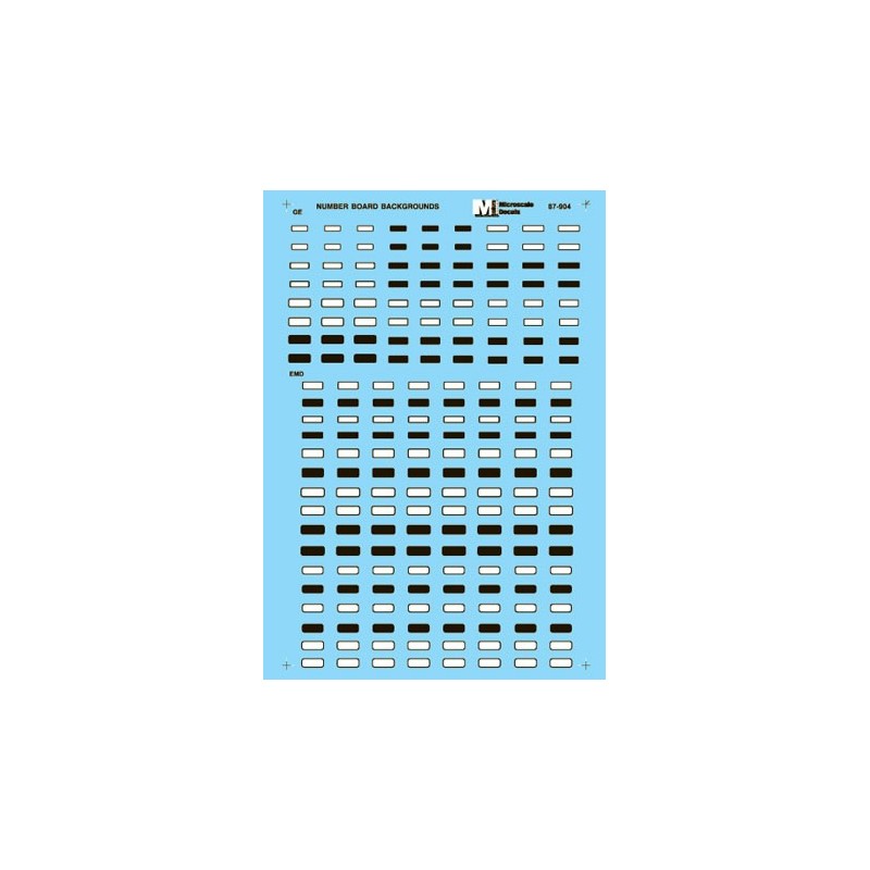 MICROSCALE DECAL 87-907 - ATLANTIC COAST LINE DIESEL LOCOMOTIVES - HO SCALE
